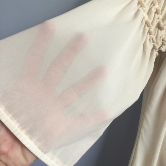 Dress crochet and sheer lined - short sheath style - Picture 4 of 8